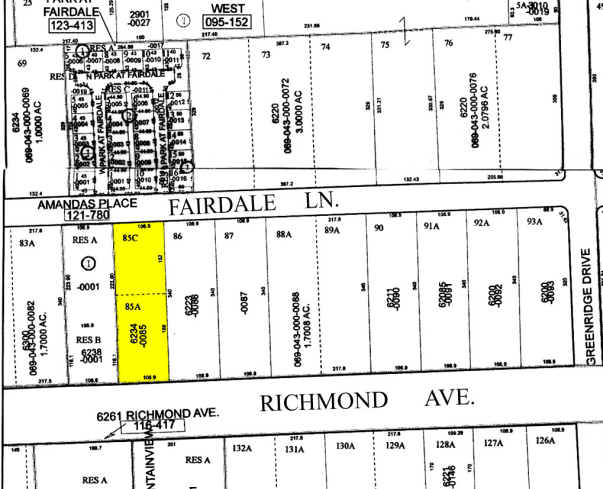 6234 Richmond Ave, Houston, TX à louer - Plan cadastral - Image 2 de 9