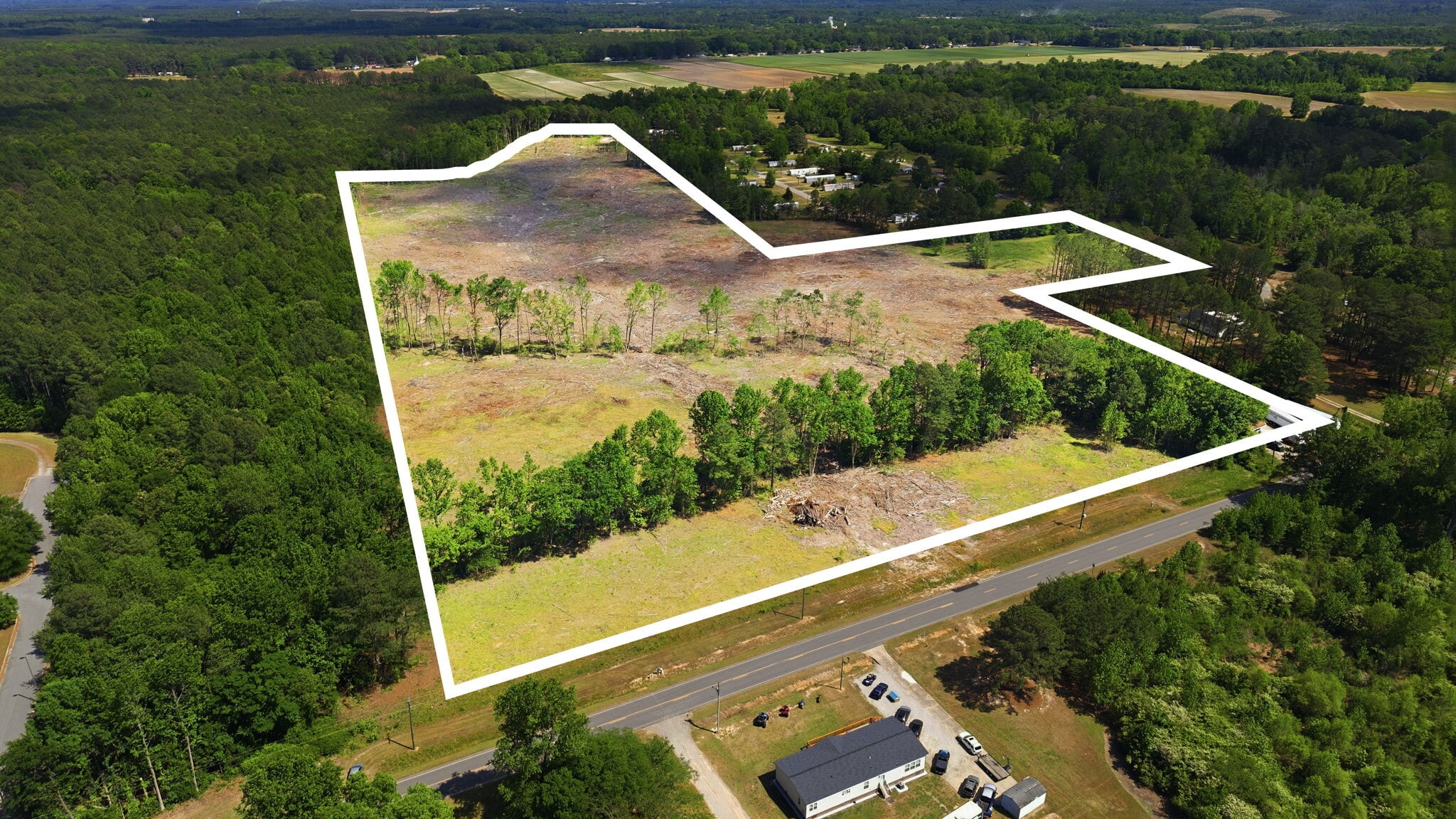 2460 Tanner Rd, Rocky Mount, NC à vendre Aérien- Image 1 de 13