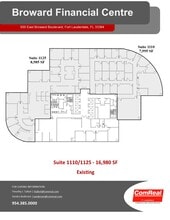 500 E Broward Blvd, Fort Lauderdale, FL for lease Floor Plan- Image 2 of 2