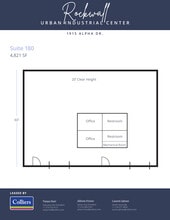 1905-1915 Alpha Dr, Rockwall, TX à louer Plan d’étage- Image 1 de 1