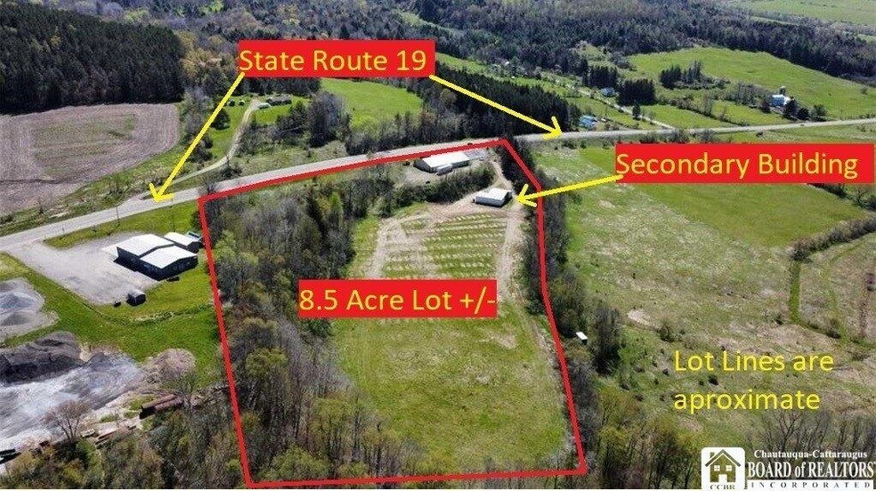 1341 NY-19, Wellsville, NY à vendre - Aérien - Image 2 de 14