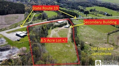 1341 NY-19, Wellsville, NY - AERIAL  map view - Image1