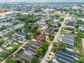 530 W 27th St, Houston, TX - Aérien  Vue de la carte