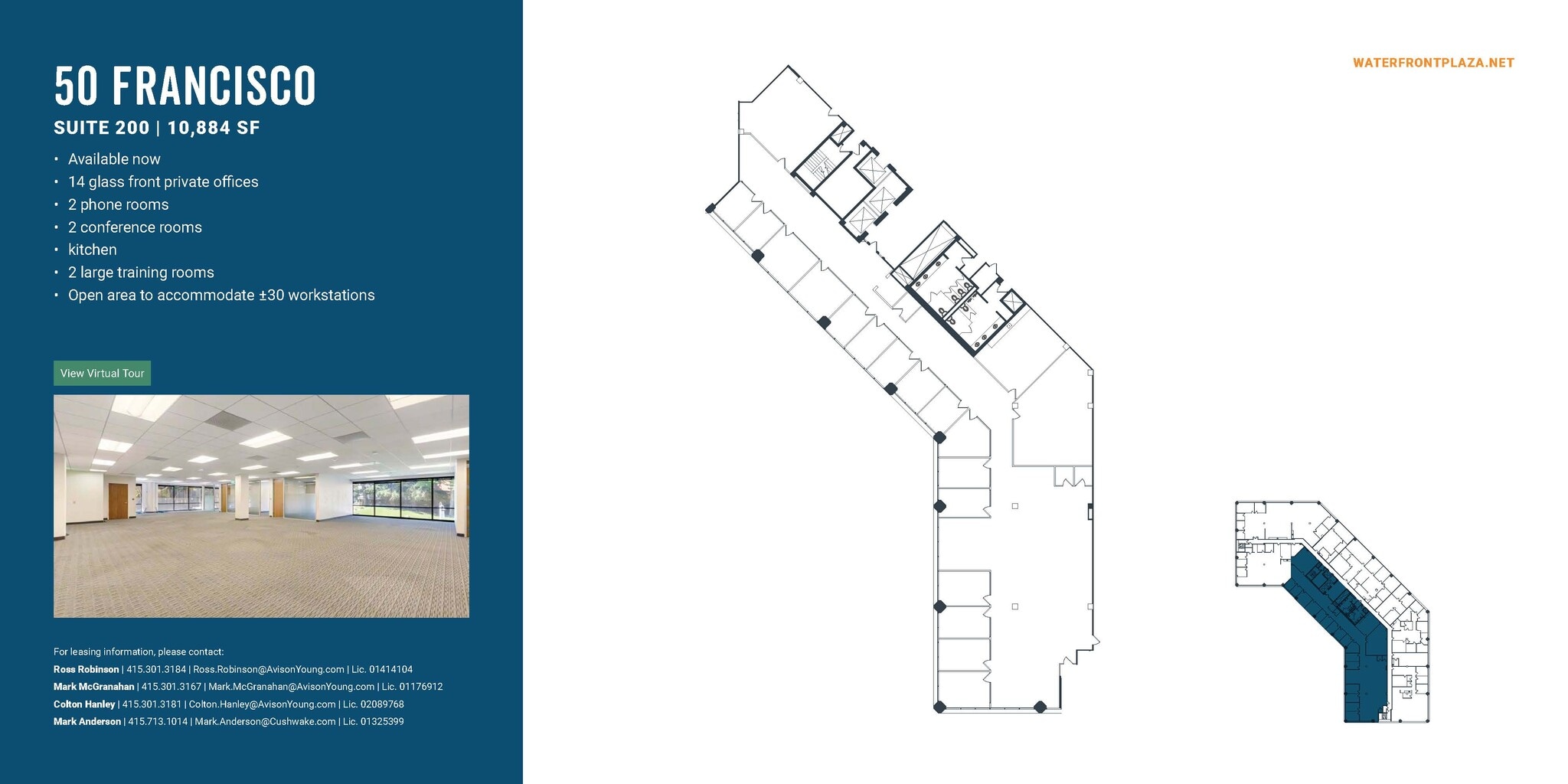 50 Francisco St, San Francisco, CA for lease Floor Plan- Image 1 of 3