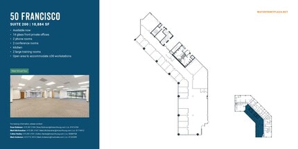 50 Francisco St, San Francisco, CA for lease Floor Plan- Image 1 of 3
