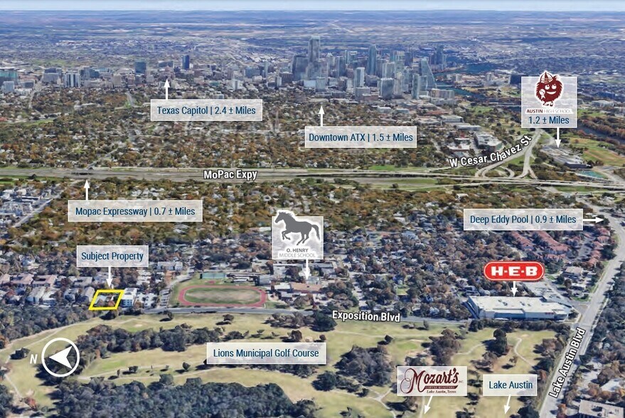 1300 Norwalk Ln, Austin, TX à vendre - Aérien - Image 2 de 7