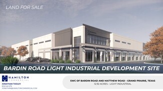 Plus de détails pour Bardin Rd, Grand Prairie, TX - Terrain à vendre