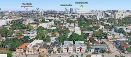 1521 SW 7th St, Miami, FL - Aerial  map view