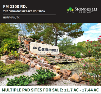 Plus de détails pour Kingwood Dr & FM 2100, Huffman, TX - Terrain à vendre