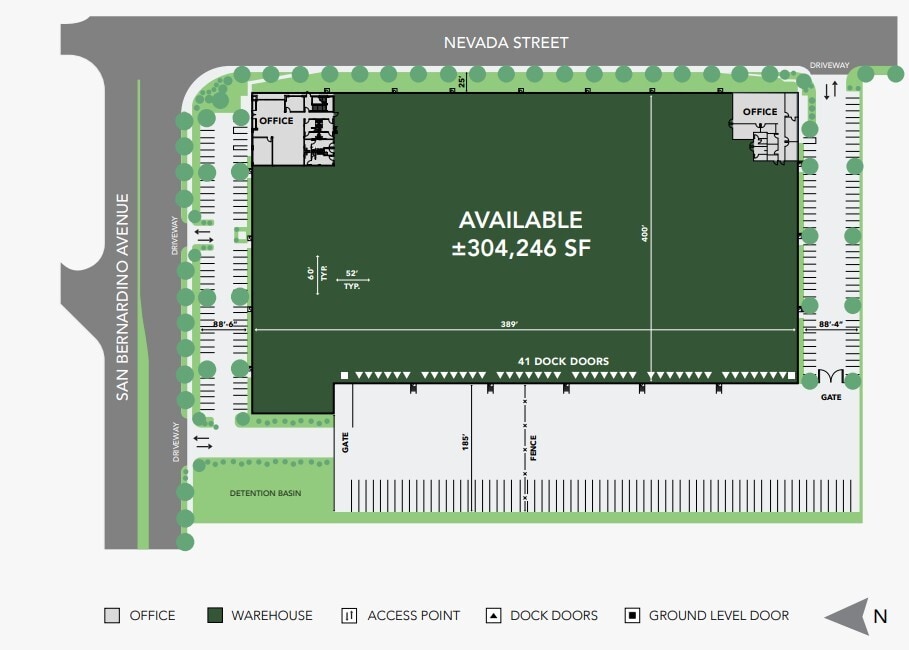 26871 San Bernardino Ave, Redlands, CA for lease Site Plan- Image 1 of 3