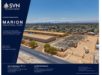 More details for Marion Industrial Park – Flex for Sale, Las Vegas, NV