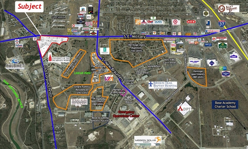 2347 SE Military Dr, San Antonio, TX for lease - Building Photo - Image 1 of 10