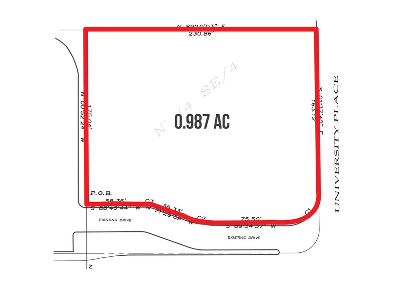 University Pl, Durant, OK for sale - Site Plan - Image 2 of 2