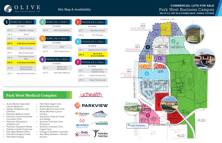 Spalding Ave, Pueblo, CO à vendre - Plan de site - Image 2 de 2