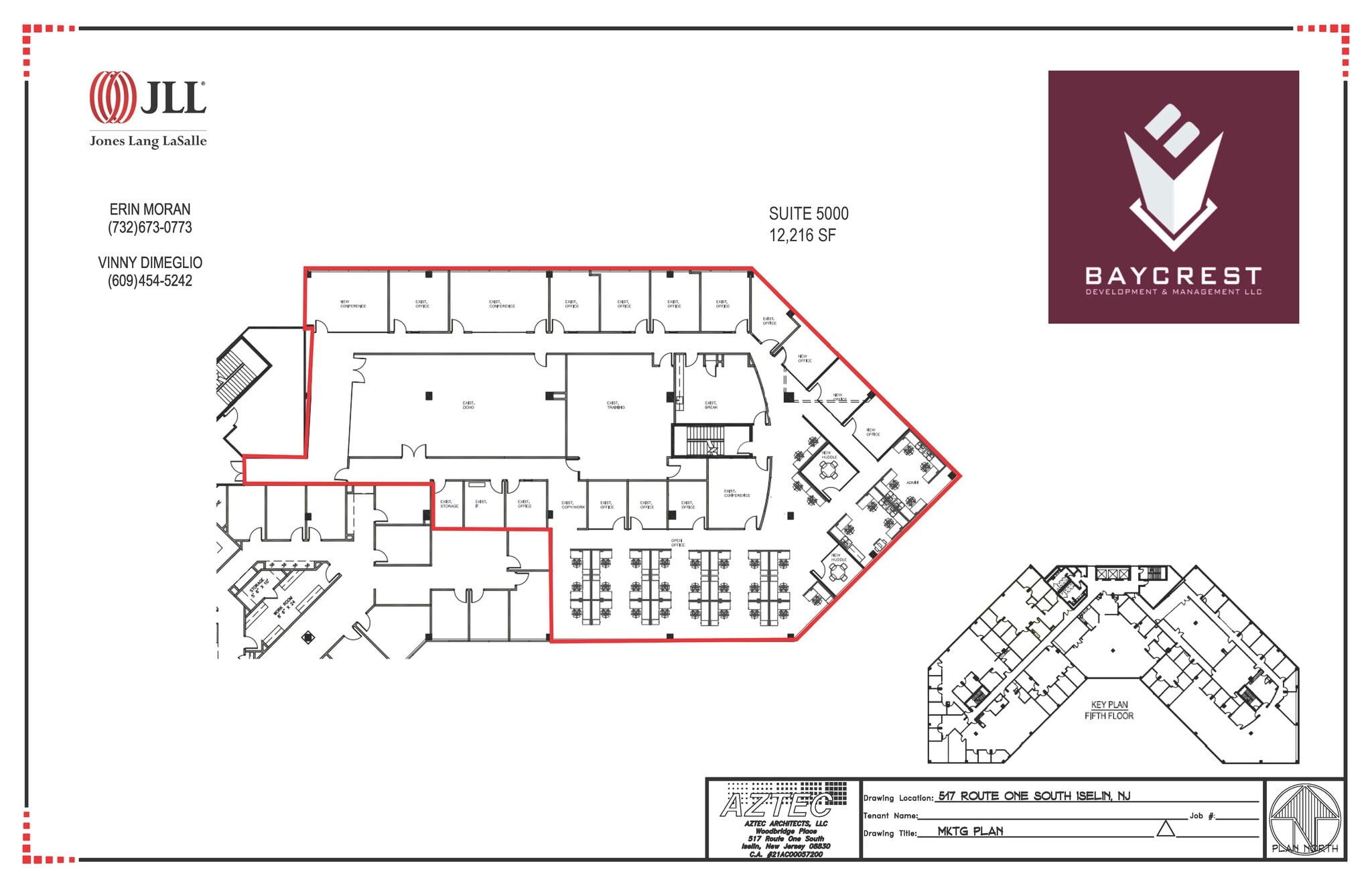 517 Route One South, Iselin, NJ for lease Floor Plan- Image 1 of 1