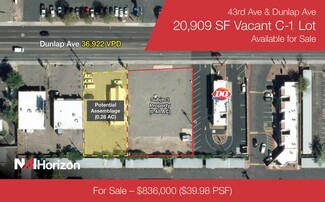 Plus de détails pour 4241 W Dunlap Ave, Phoenix, AZ - Terrain à vendre