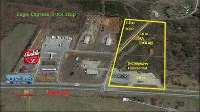 2221 US Highway 220, Stokesdale, NC - Aérien  Vue de la carte