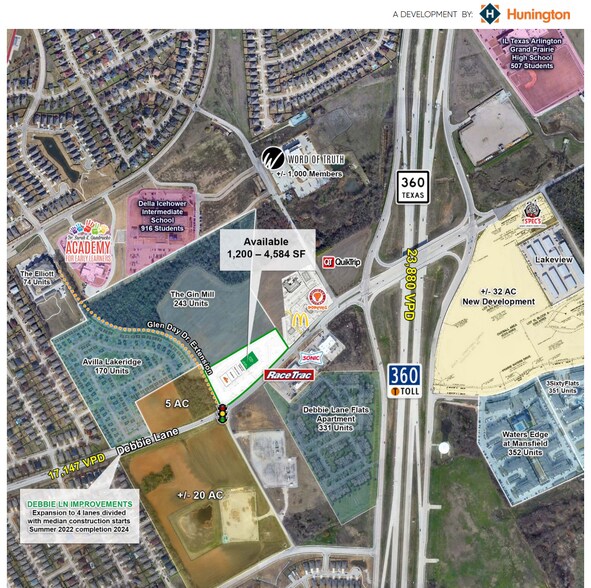 1305 Debbie Ln, Arlington, TX à louer - Photo du bâtiment - Image 3 de 27