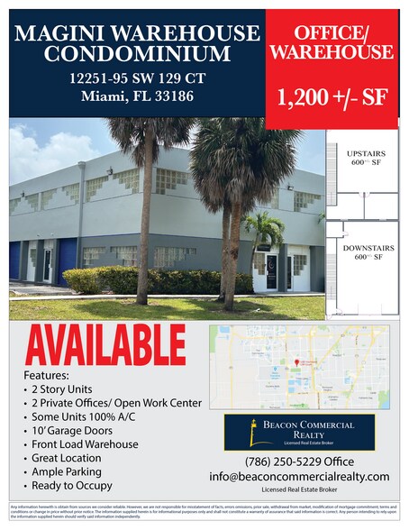 12251-12295 SW 129th Ct, Miami, FL à louer - Photo principale - Image 1 de 11