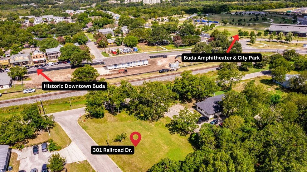 301 Railroad St., Buda, TX for sale - Aerial - Image 1 of 19