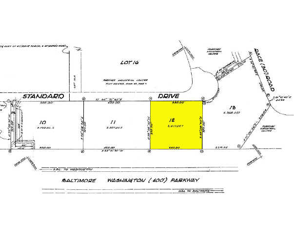 7170 Standard Dr, Hanover, MD à louer - Plan cadastral - Image 2 de 12