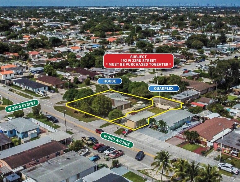 192 W 33rd St, Hialeah, FL for sale - Primary Photo - Image 1 of 1
