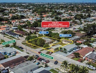 Plus de détails pour 192 W 33rd St, Hialeah, FL - Multi-résidentiel à vendre