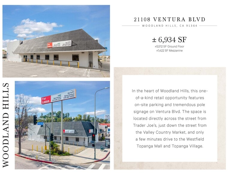 21108 Ventura Blvd, Woodland Hills, CA for lease - Building Photo - Image 2 of 21