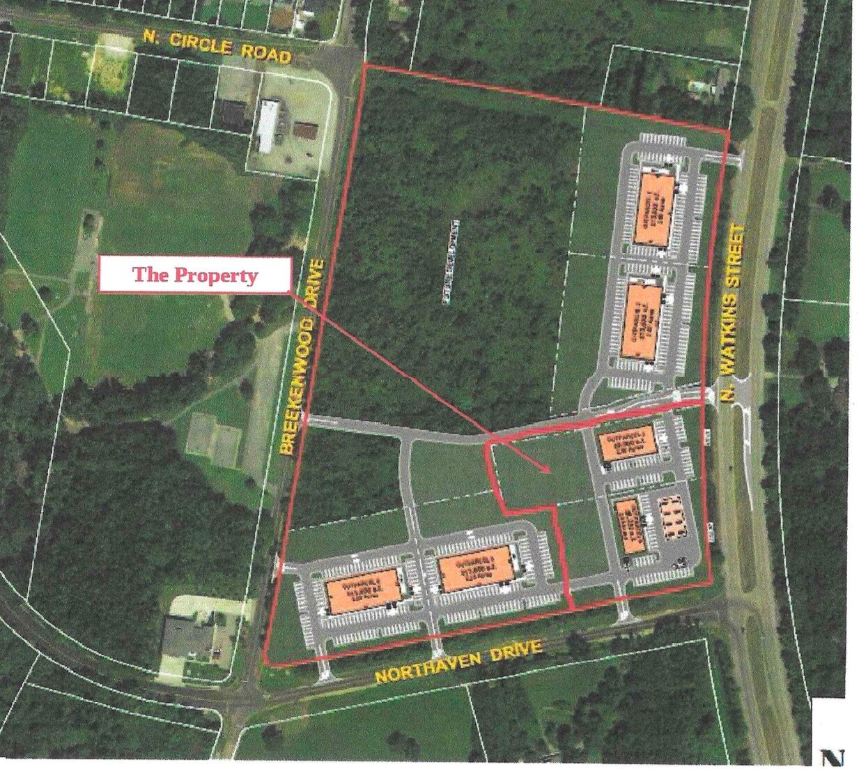 1 Northaven & Watkins Rd, Memphis, TN à vendre Plan de site- Image 1 de 5