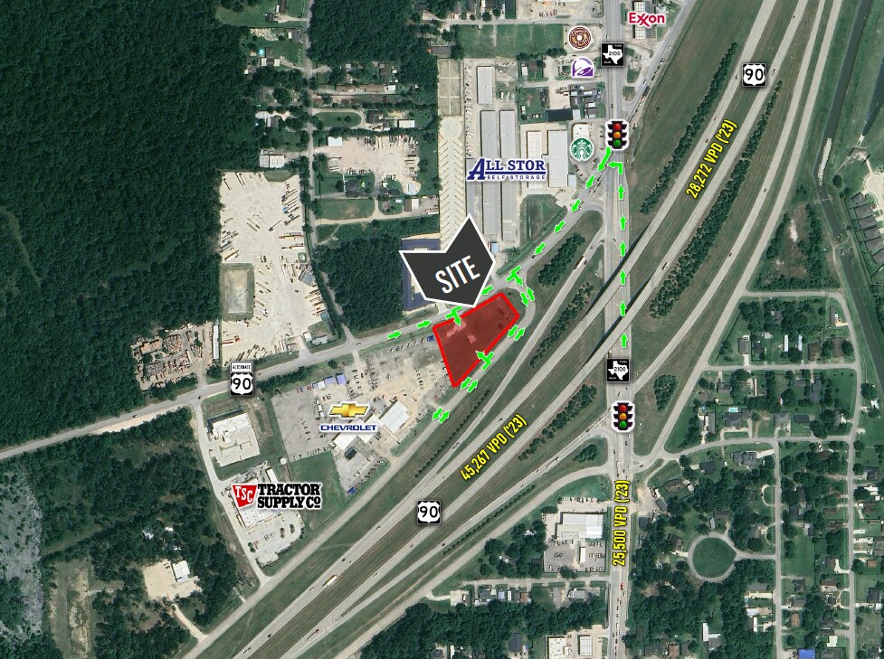 Hwy 90 & FM 2100, Crosby, TX à vendre Photo du bâtiment- Image 1 de 4