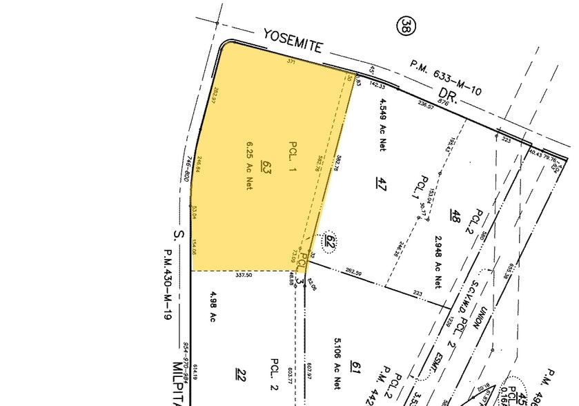 746-876 S Milpitas Blvd, Milpitas, CA for lease - Plat Map - Image 2 of 12
