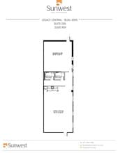6901 K Ave, Plano, TX à louer Plan d’étage- Image 2 de 2