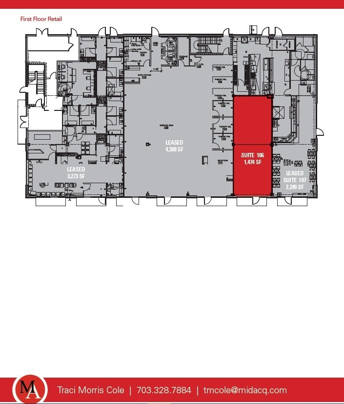 10716 Richmond Hwy, Lorton, VA for lease Floor Plan- Image 1 of 1
