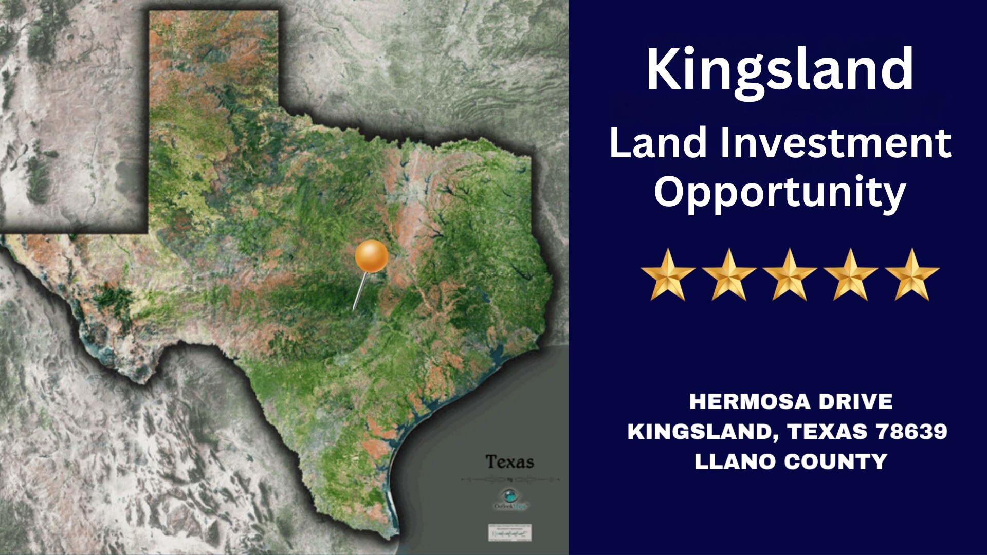Hermosa Dr, Kingsland, TX for sale Primary Photo- Image 1 of 20