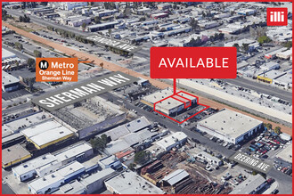 7219-7251 Deering Ave, Canoga Park, CA - Aérien  Vue de la carte - Image1