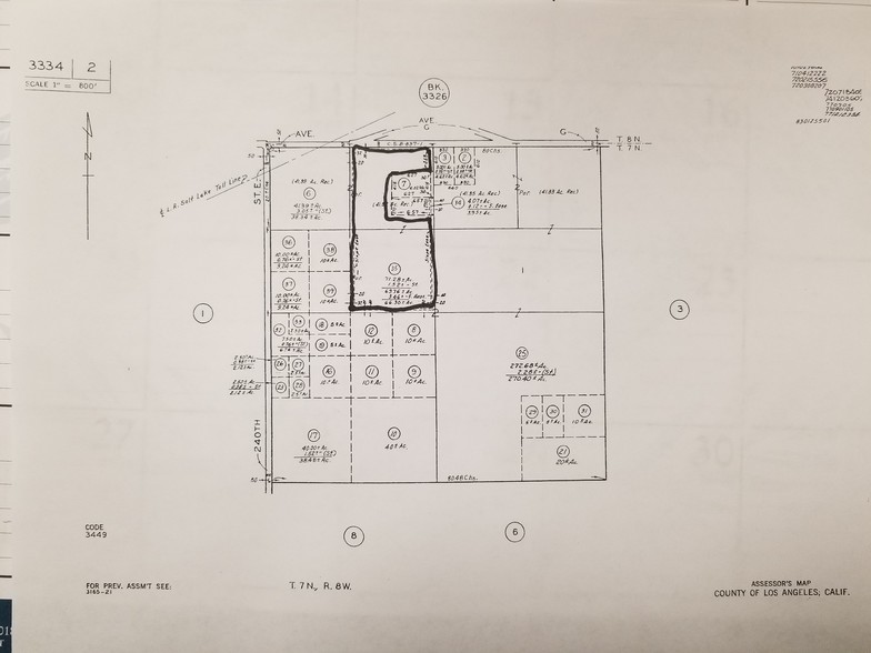 245th Street East & Ave, Hi Vista, CA for sale - Other - Image 1 of 1