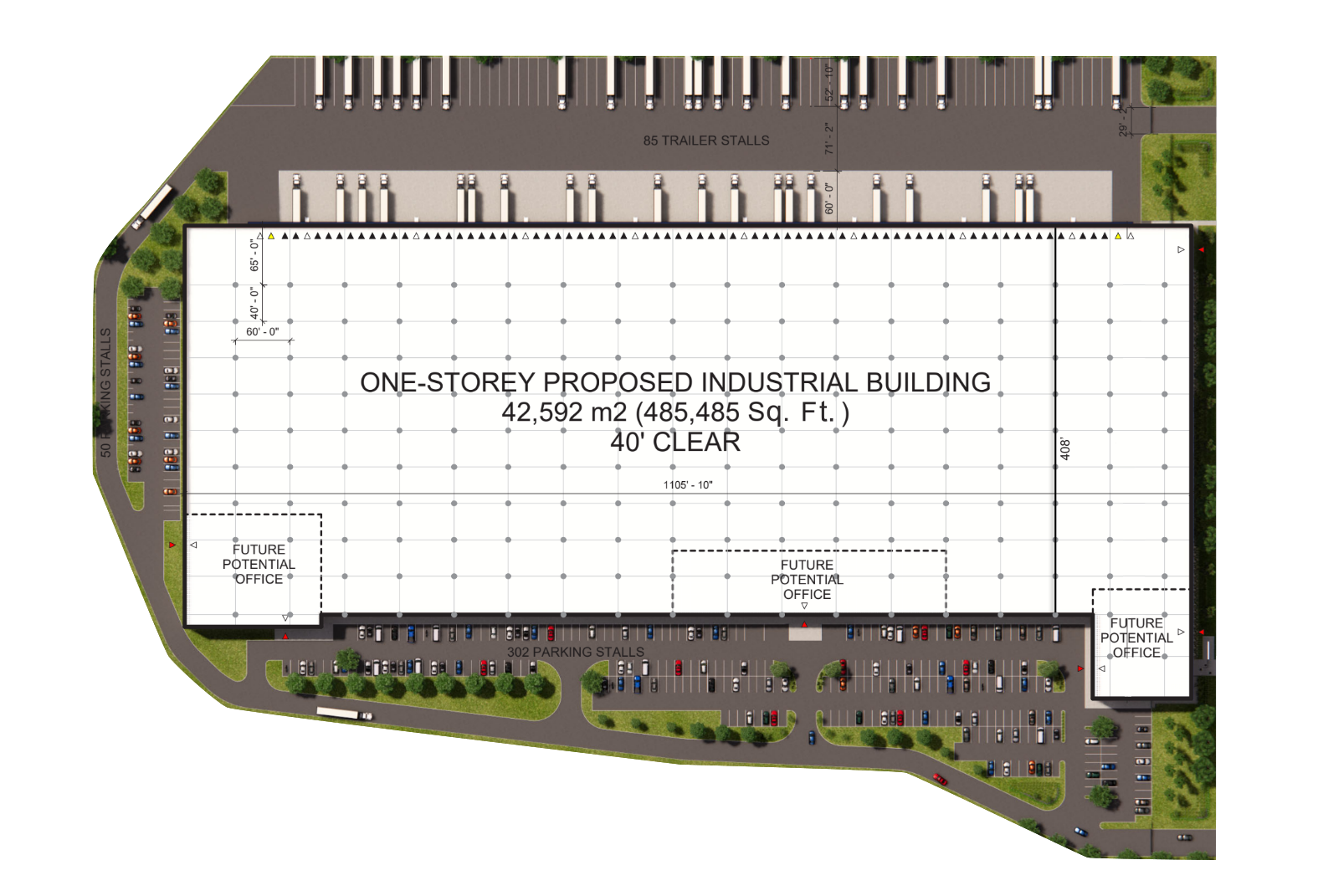 100 Ace Dr, Brampton, ON à vendre Plan de site- Image 1 de 1