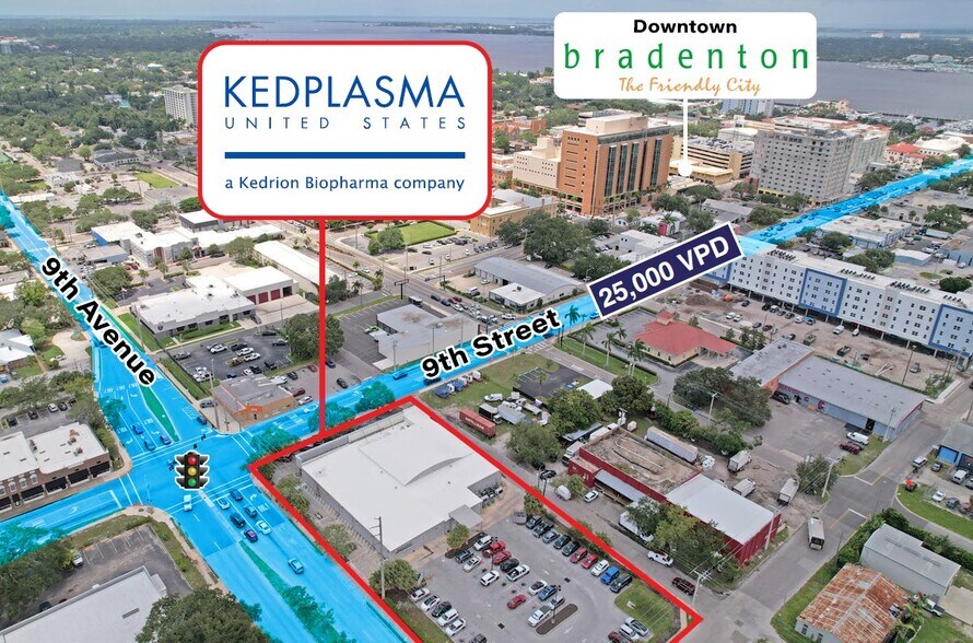 825 9th St W, Bradenton, FL à vendre - Photo du bâtiment - Image 3 de 3
