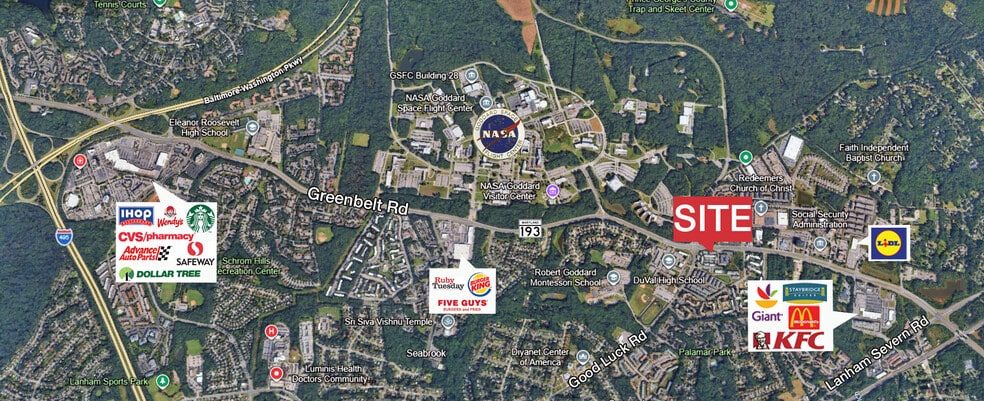 9821 Greenbelt Rd, Lanham Seabrook, MD for sale - Building Photo - Image 2 of 3