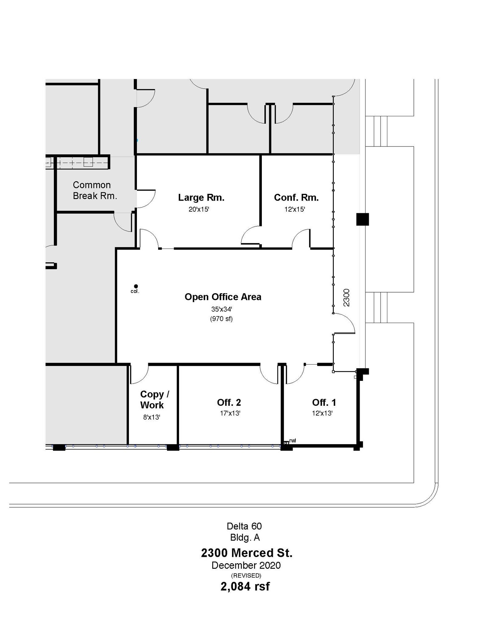 1821-1827 Marina Blvd, San Leandro, CA for lease Floor Plan- Image 1 of 1