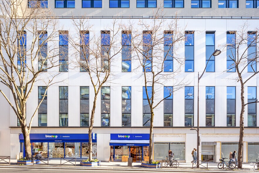 92-98 Avenue Gambetta, Paris à louer - Photo du bâtiment - Image 3 de 15