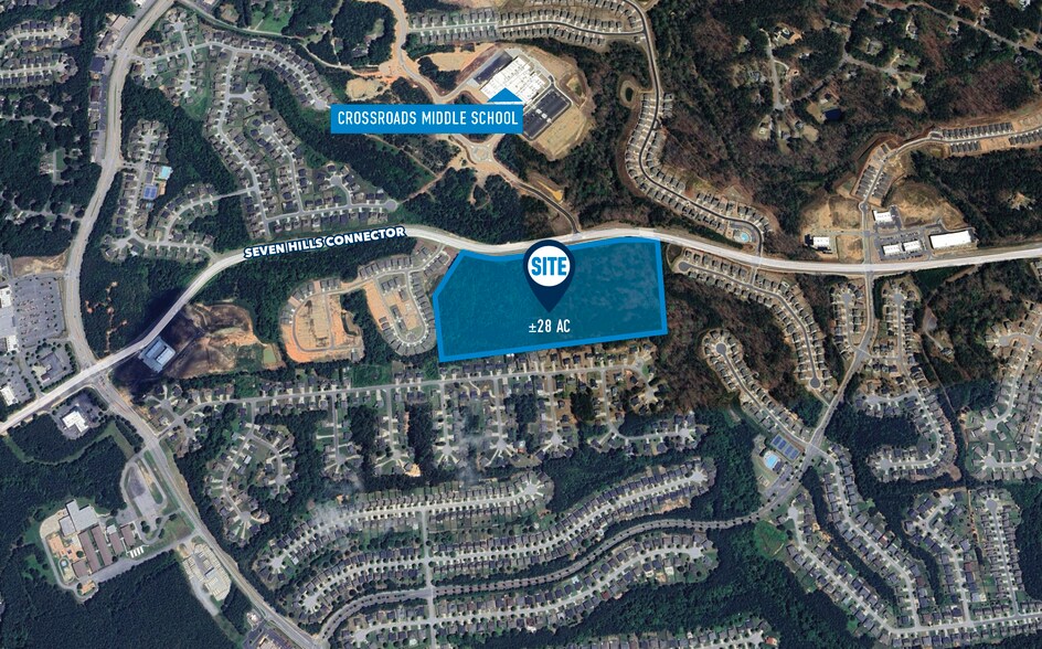 Seven Hills Connector, Dallas, GA à vendre - Aérien - Image 1 de 1