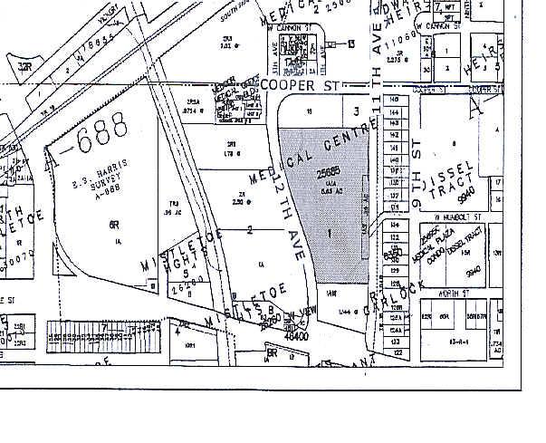 1001 12th Ave, Fort Worth, TX à louer - Plan cadastral - Image 2 de 3