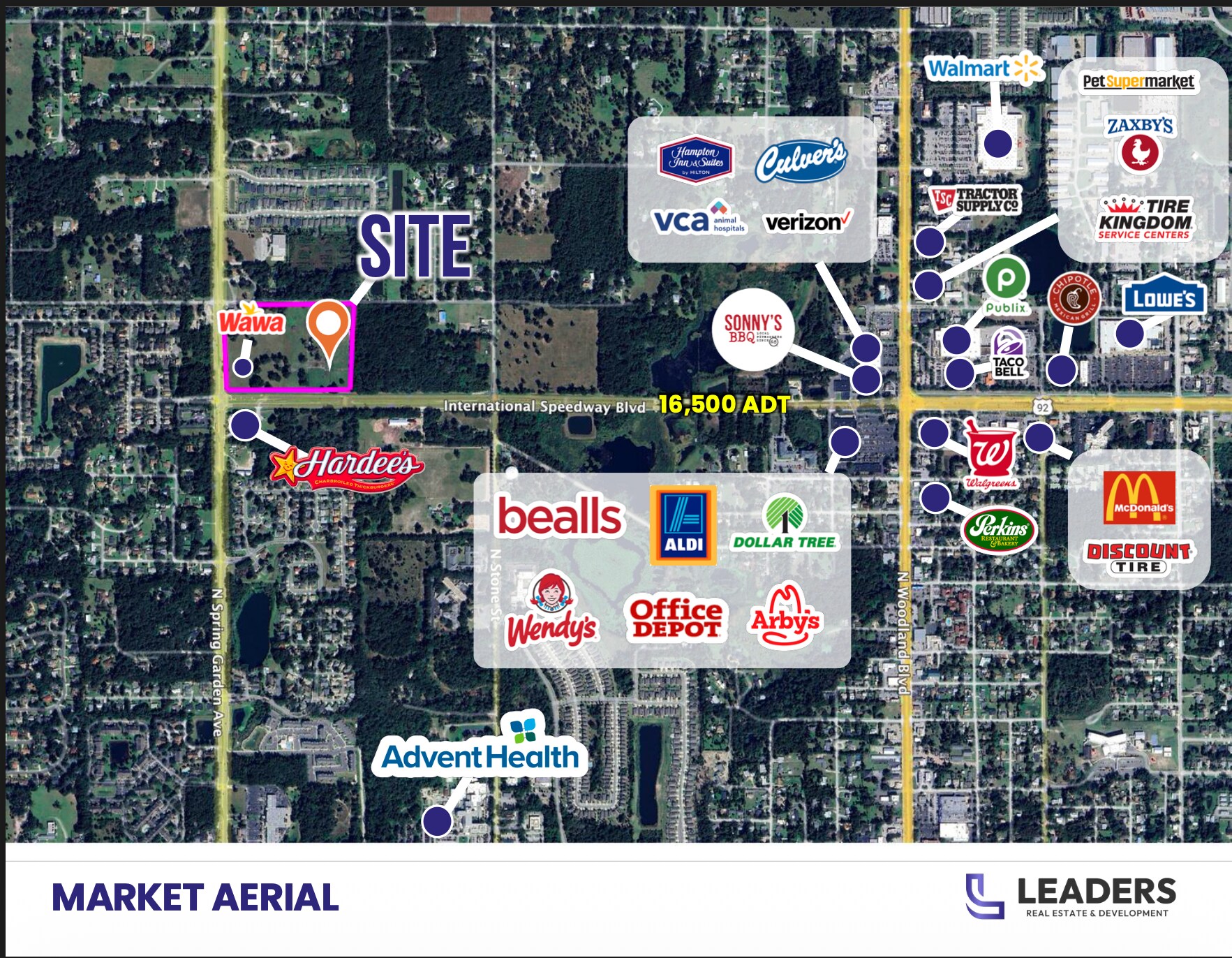 940 Greens Dairy Rd, Deland, FL for lease Aerial- Image 1 of 3