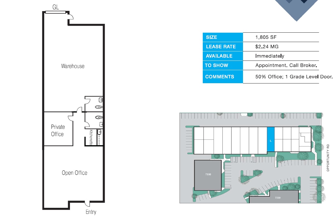7370 Opportunity Rd, San Diego, CA for lease Interior Photo- Image 1 of 1