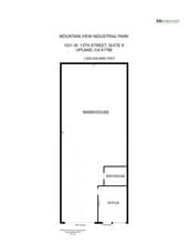 1525 W 13th St, Upland, CA for lease Floor Plan- Image 1 of 1