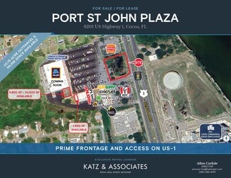 Plus de détails pour 6257 N Highway 1, Port Saint John, FL - Commerce de détail à vendre
