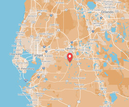 0 Old Hwy 37 hwy, Mulberry, FL - aerial  map view