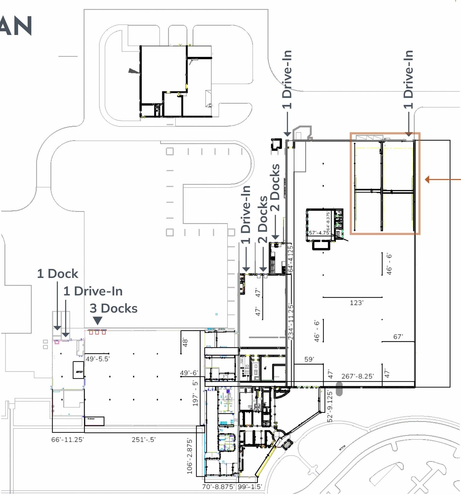 8800 Wells Station Rd, Prince George, VA à louer Plan d’étage- Image 1 de 1