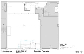 1122 E Pike St, Seattle, WA for lease Site Plan- Image 1 of 1